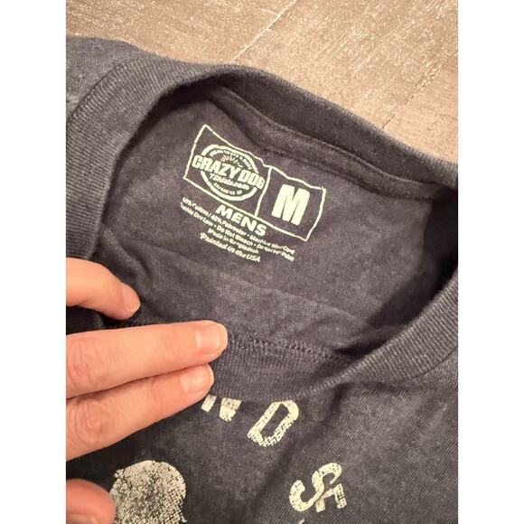 Crazy Dog T-Shirts Hide and Seek Champion Bigfoot Tee Men’s M Blue - Picture 3 of 4